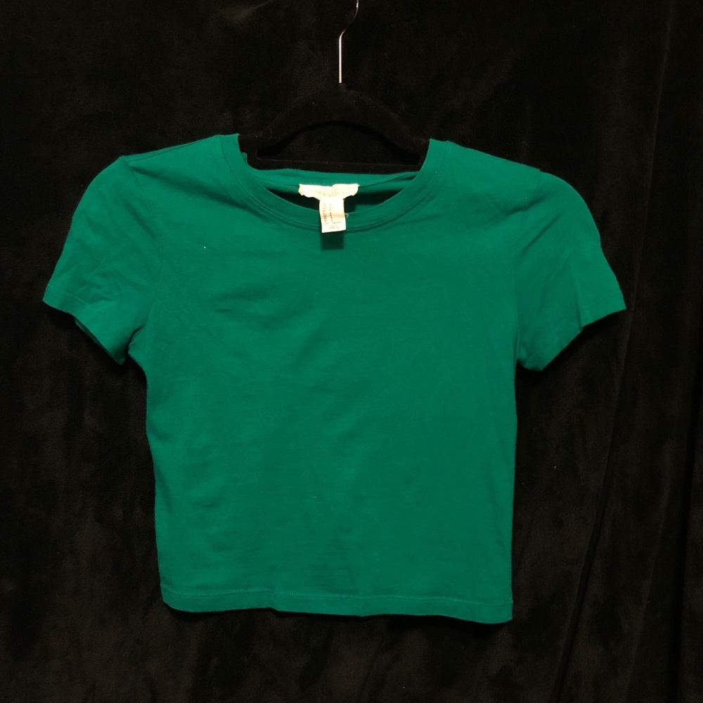Green Crop Top Forever 21